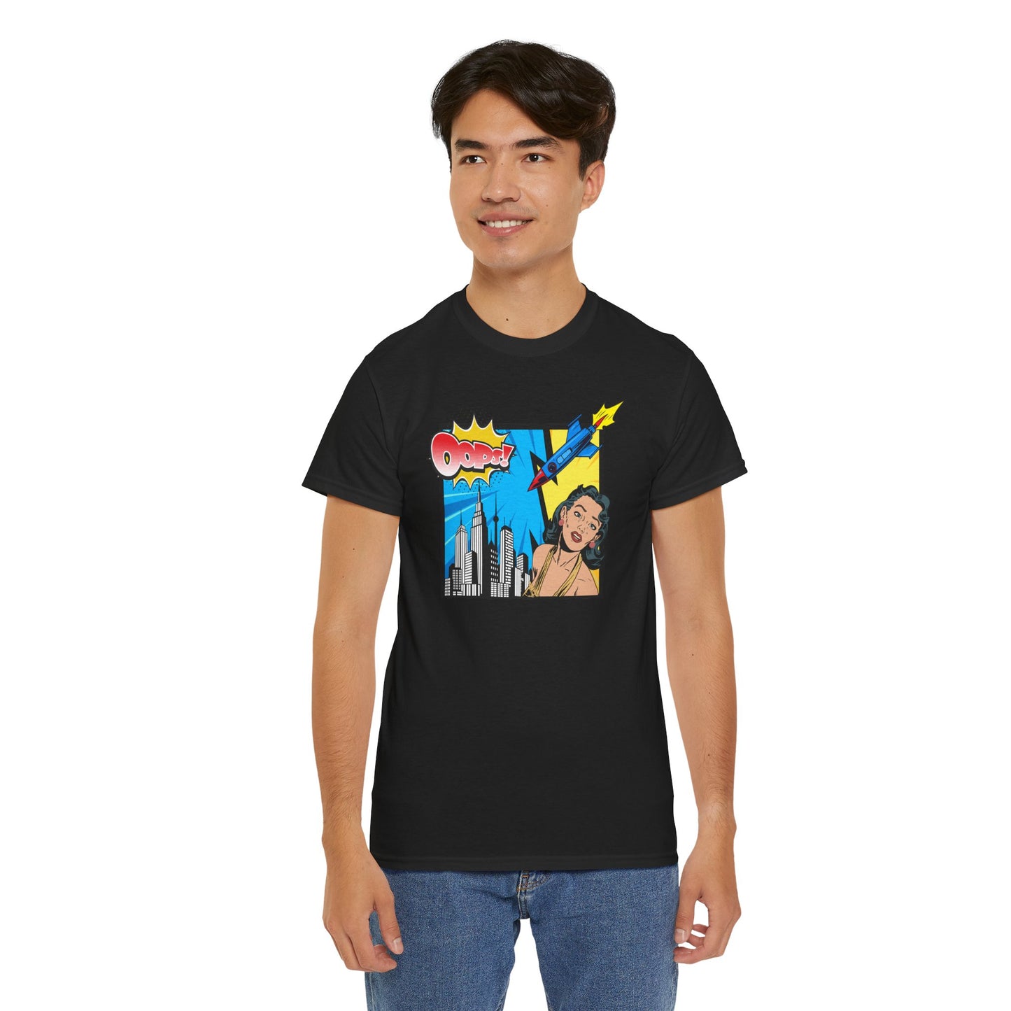 Comic Woman Oops Unisex Tee