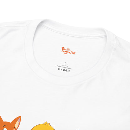 Fox Duck Tiger Graphic Tee