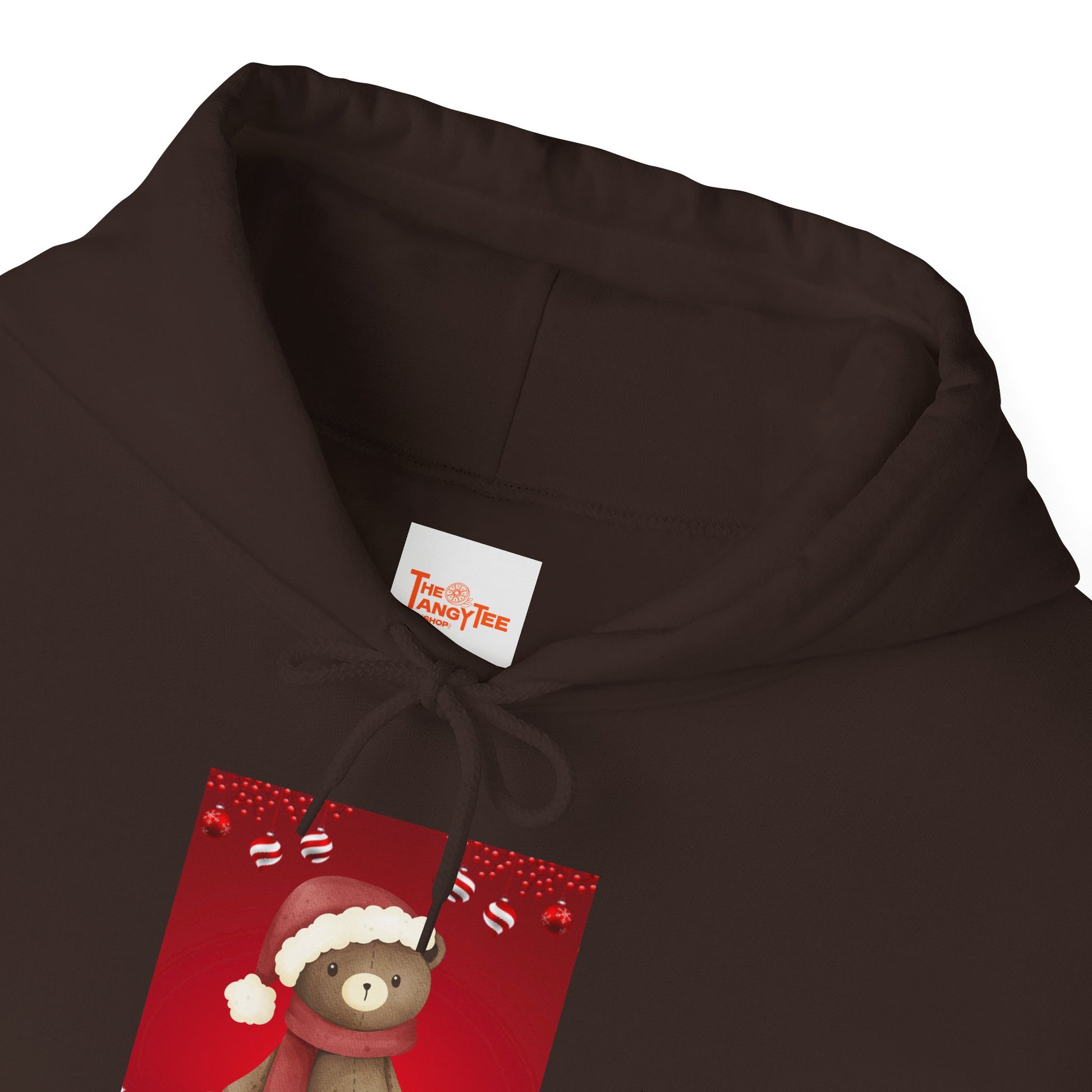 Holiday Teddy Bear Hoodie Sweatshirt