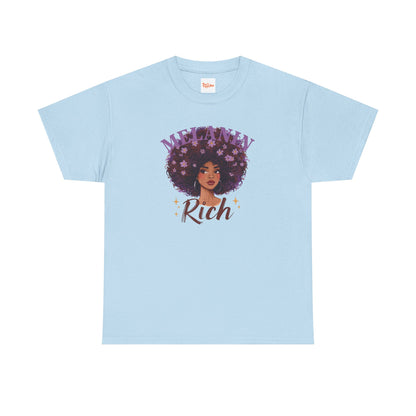 Melanin Rich Afro Floral T-Shirt