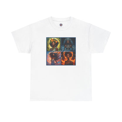 Elements of Power Unisex Tee - Earth Wind Fire Water