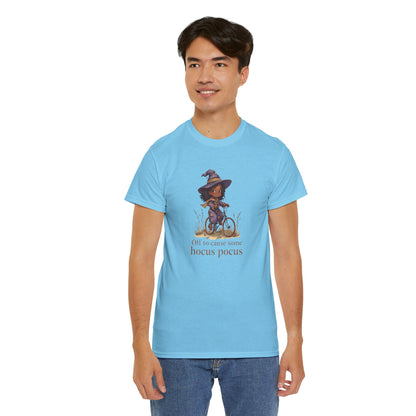 Hocus Pocus Witch Girl Bicycle T-Shirt