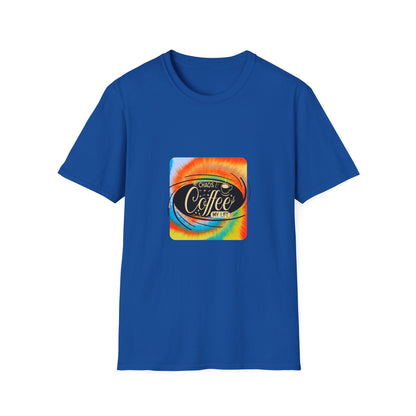Chaos and Coffee Tie Dye Graphic