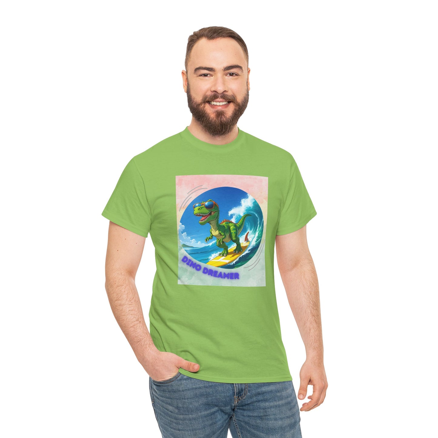 Surfing Dino Tee