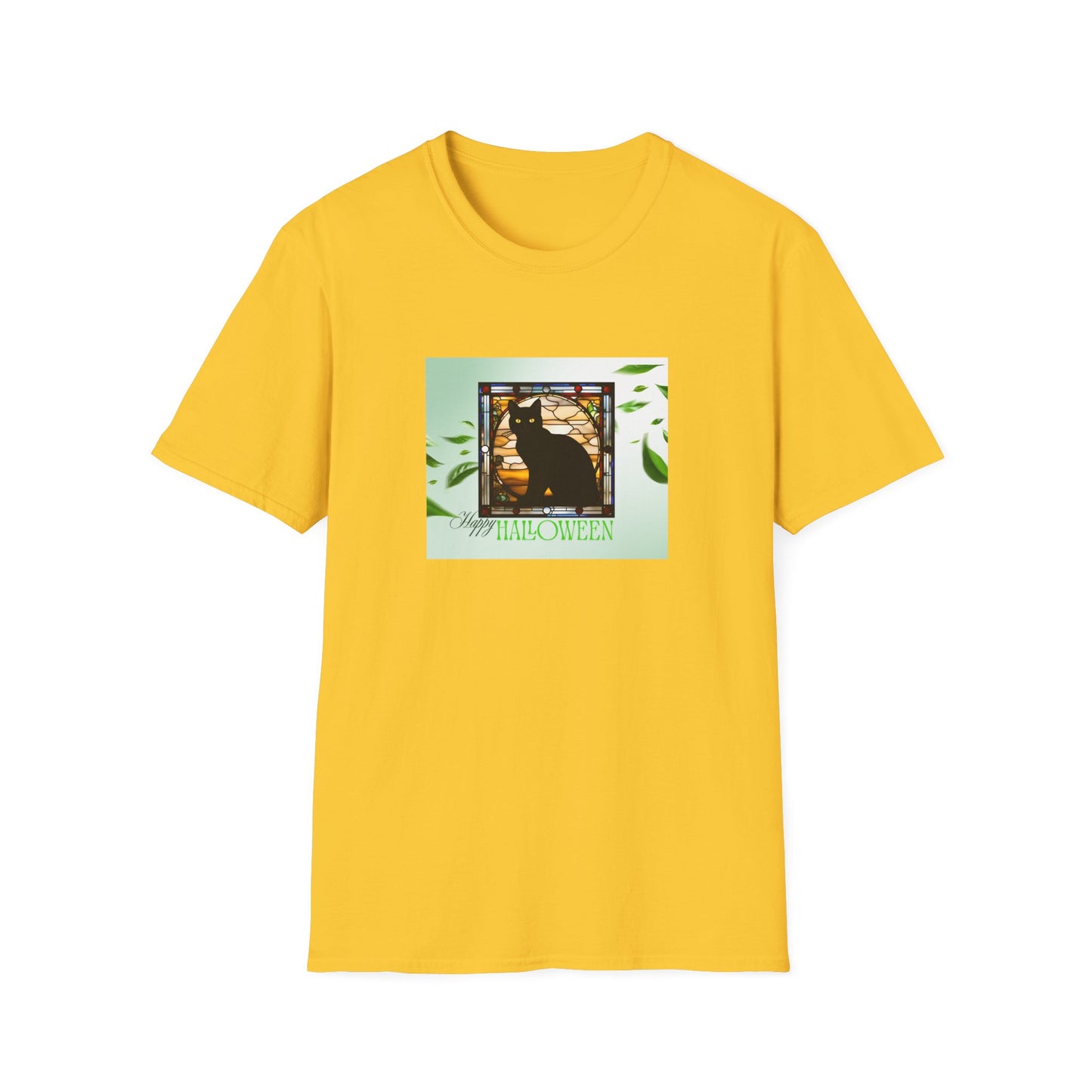 Halloween Black Cat T-Shirt