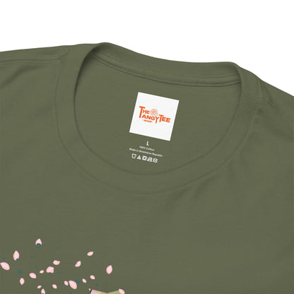 Protect Your Peace Unisex Tee - Woman Kneeling in Forest Graphic