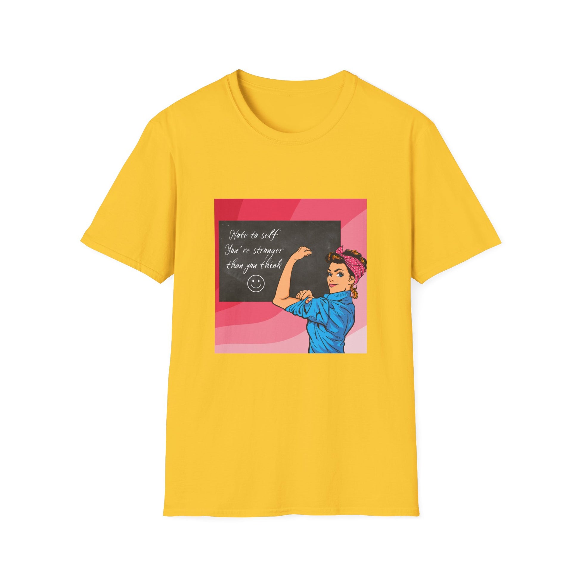 Strong Woman Graphic Unisex Softstyle T-Shirt