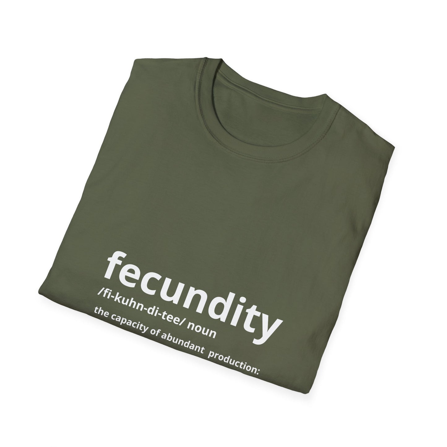 Fecundity Definition Unisex Tee