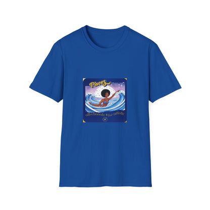Pisces Woman Ocean Graphic T-Shirt