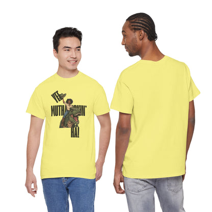 Dinosaur Rider Tee — "Yee Muthafuckin' Ha!" Graphic T-Shirt