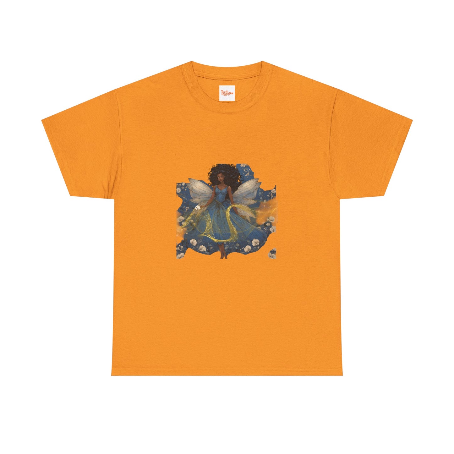 Black Fairy Blue Dress Tee