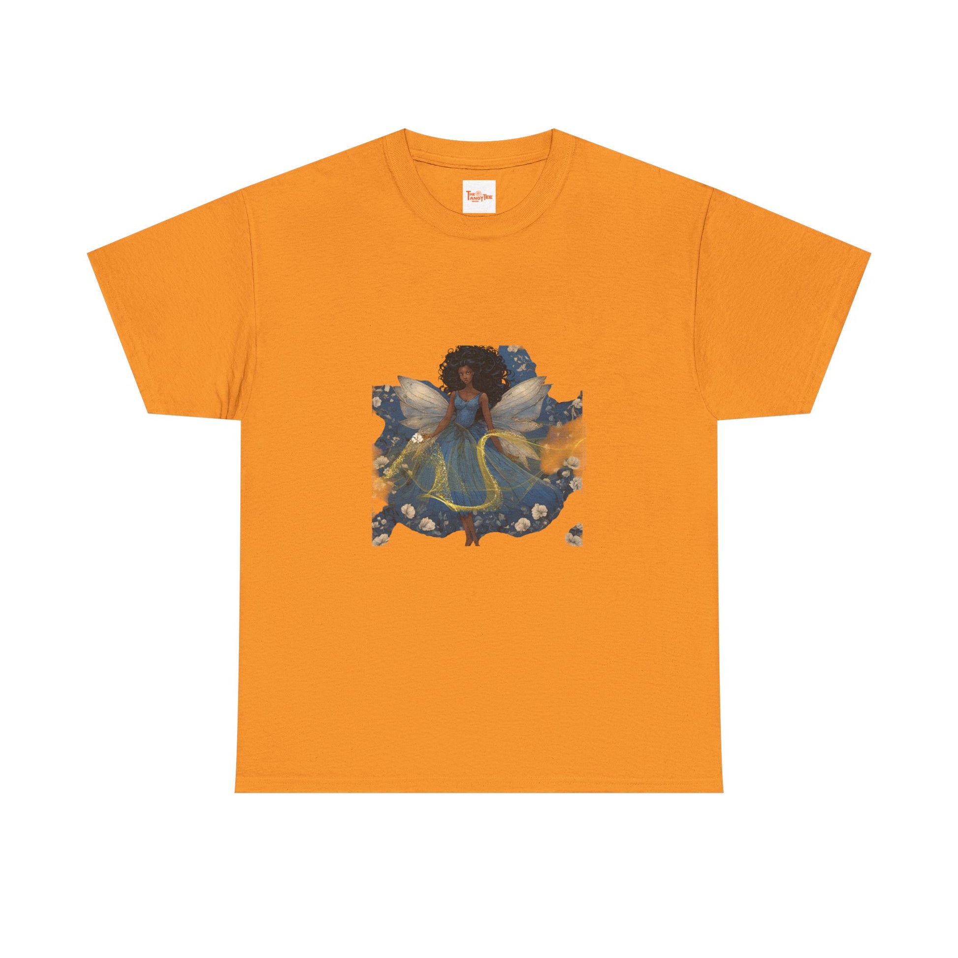 Black Fairy Blue Dress Tee
