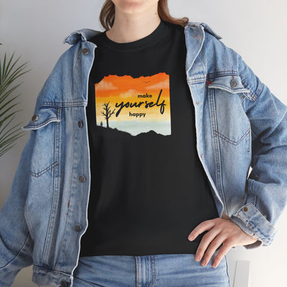 Make Yourself Happy Desert Sunset T-Shirt