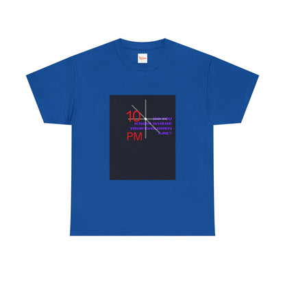 Graphic Nostalgic Television Warning Unisex Tee