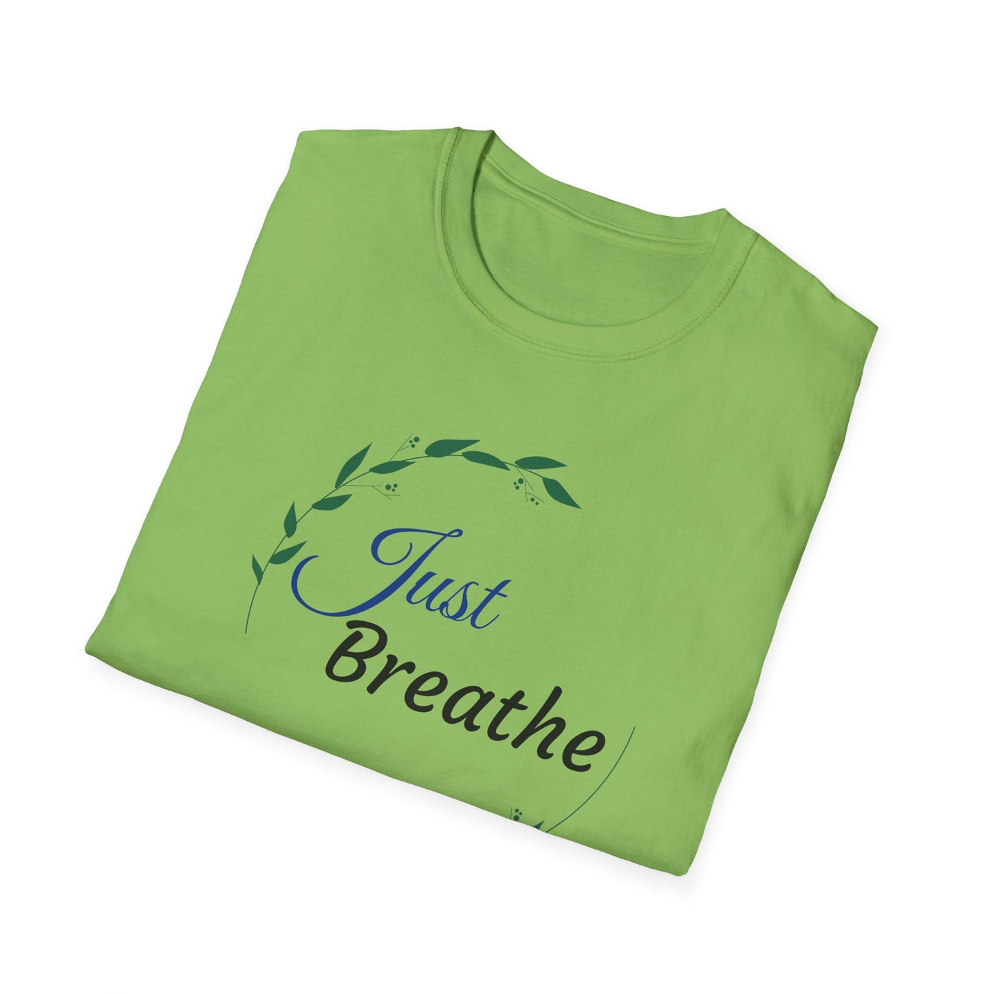 Floral Frame Unisex T-Shirt - Just Breathe Design