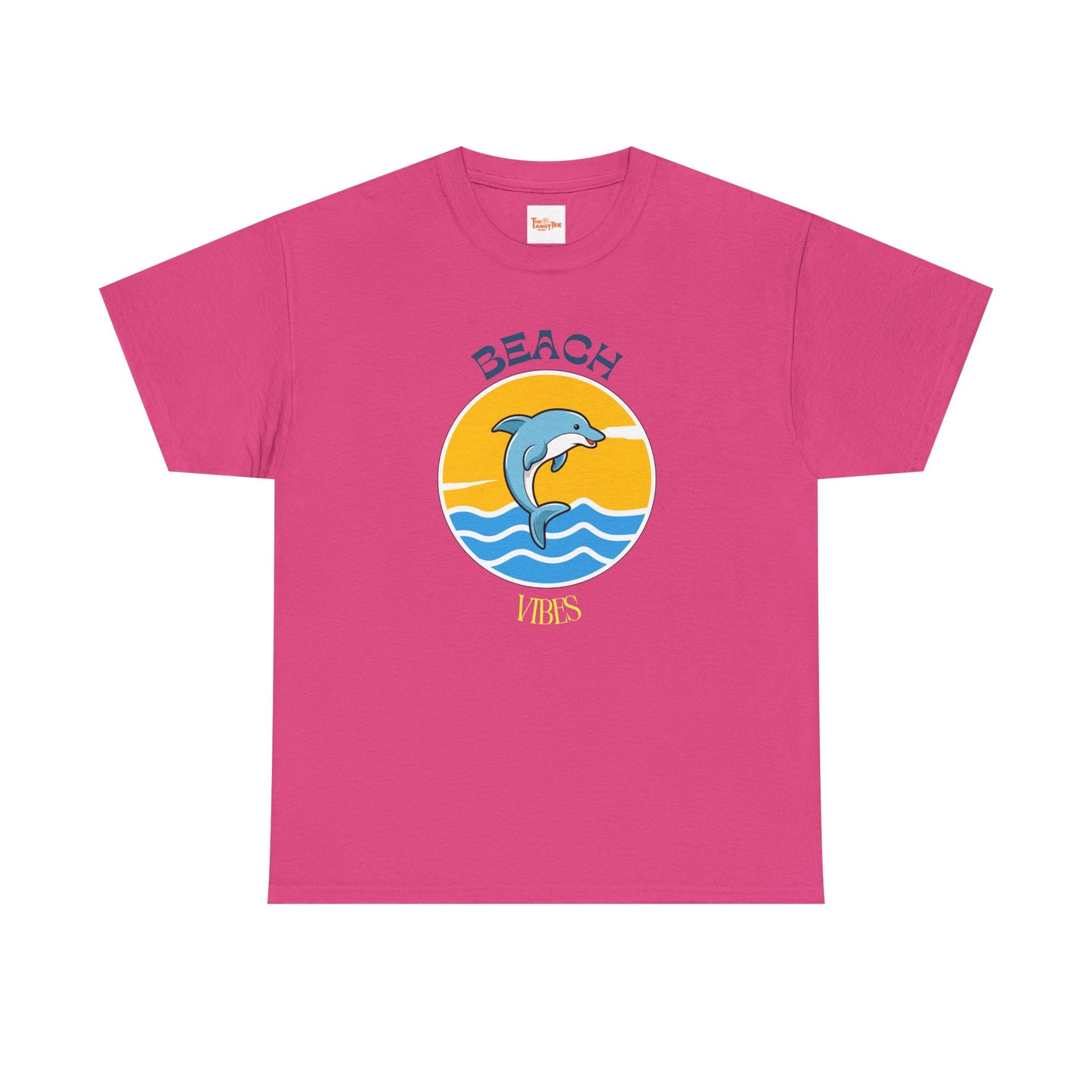 Beach Vibes Dolphin T-Shirt — Sunny Ocean Graphic Tee