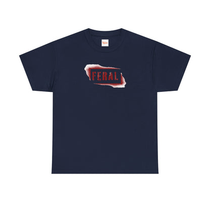 Graffiti Tee - Feral in Spray Paint Design