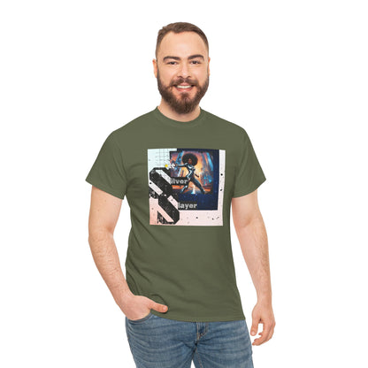 Silver Slayer Black Woman Superhero T-Shirt — Silver Costume City Graphic