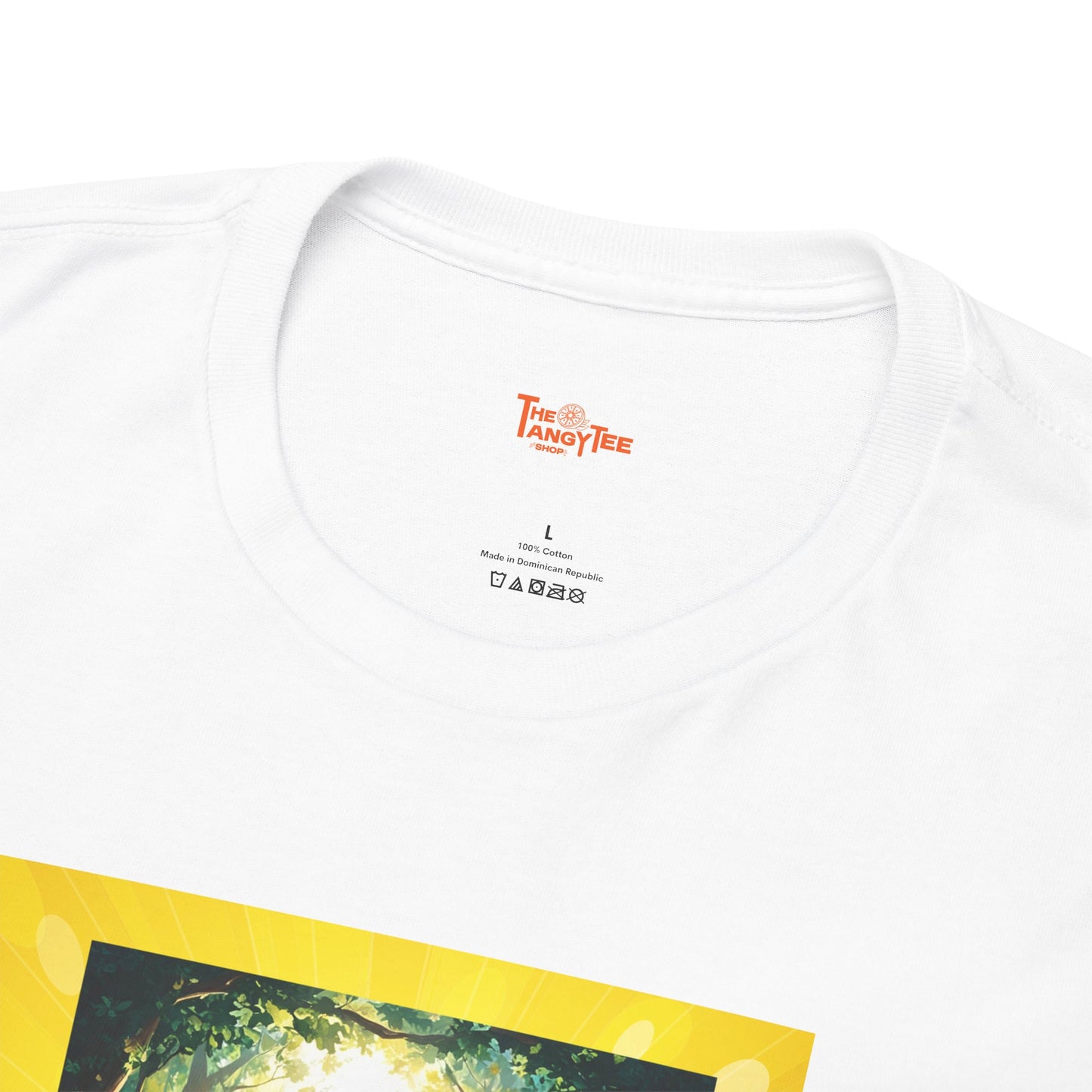 Anime Girl and White Wolf Graphic Tee