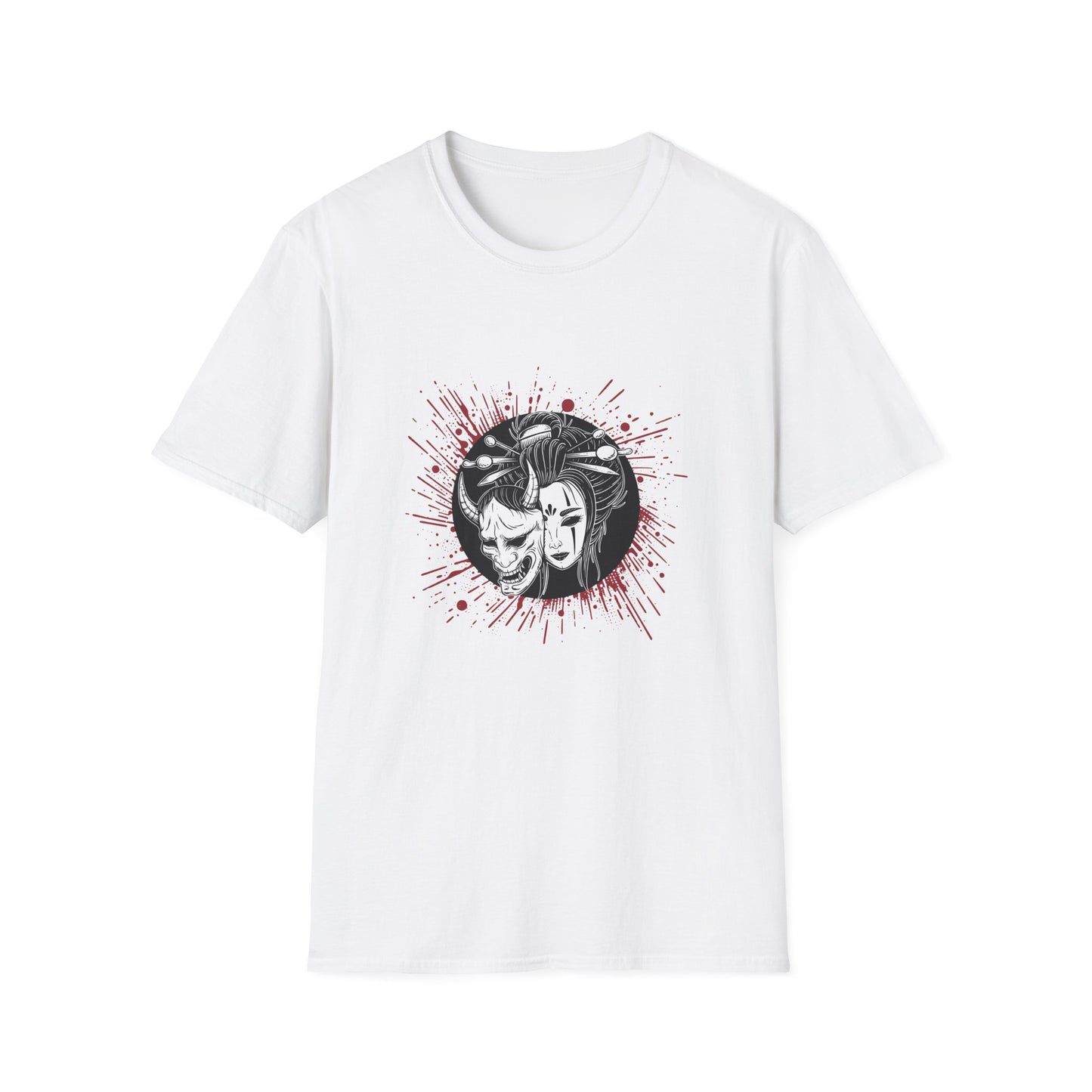 Asian Mask Graphic T-Shirt