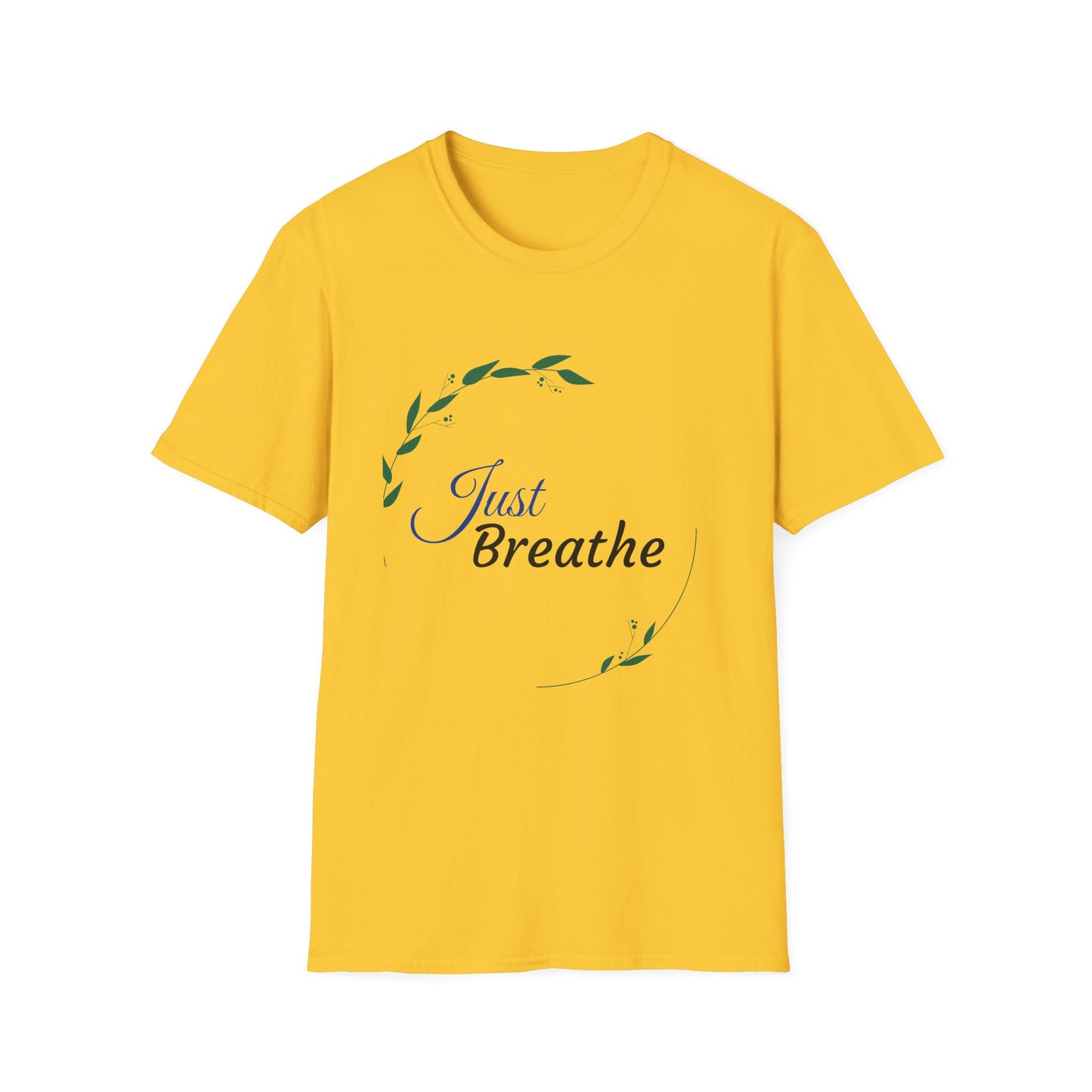 Floral Frame Unisex T-Shirt - Just Breathe Design