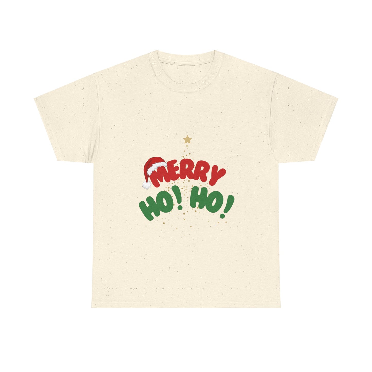 Christmas Tree Unisex Tee - Merry Ho Ho Holiday Theme