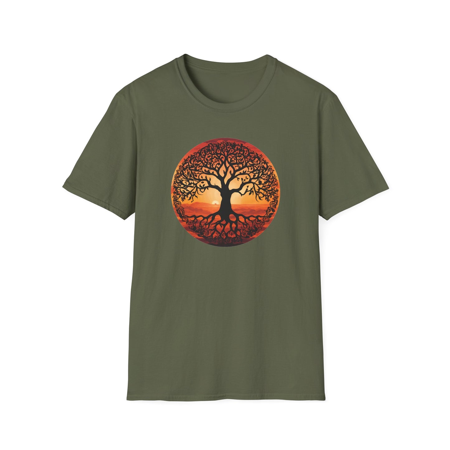 Sunset Tree of Life T-Shirt