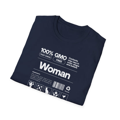 Unisex Softstyle T-Shirt with Product Label Design for Woman