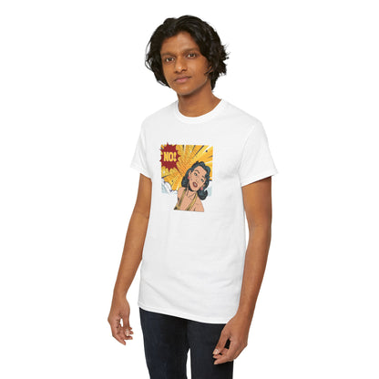 Comic Woman Saying No Tee