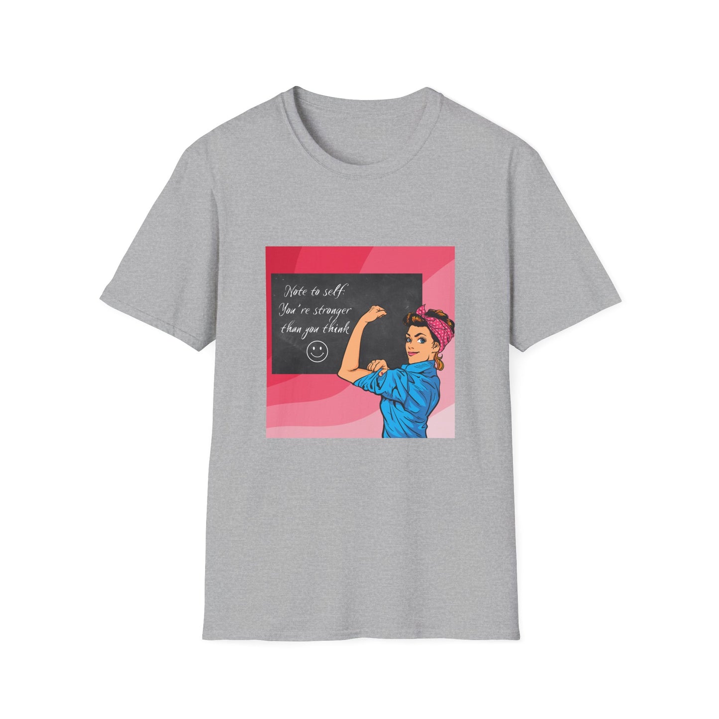 Strong Woman Graphic Unisex Softstyle T-Shirt