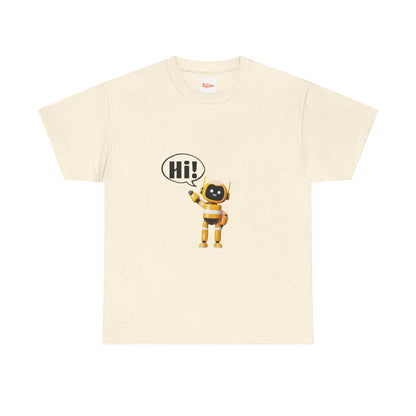 Robot Hi Graphic Tee