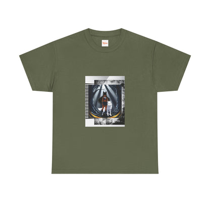 Anime Girl Wolf Tee