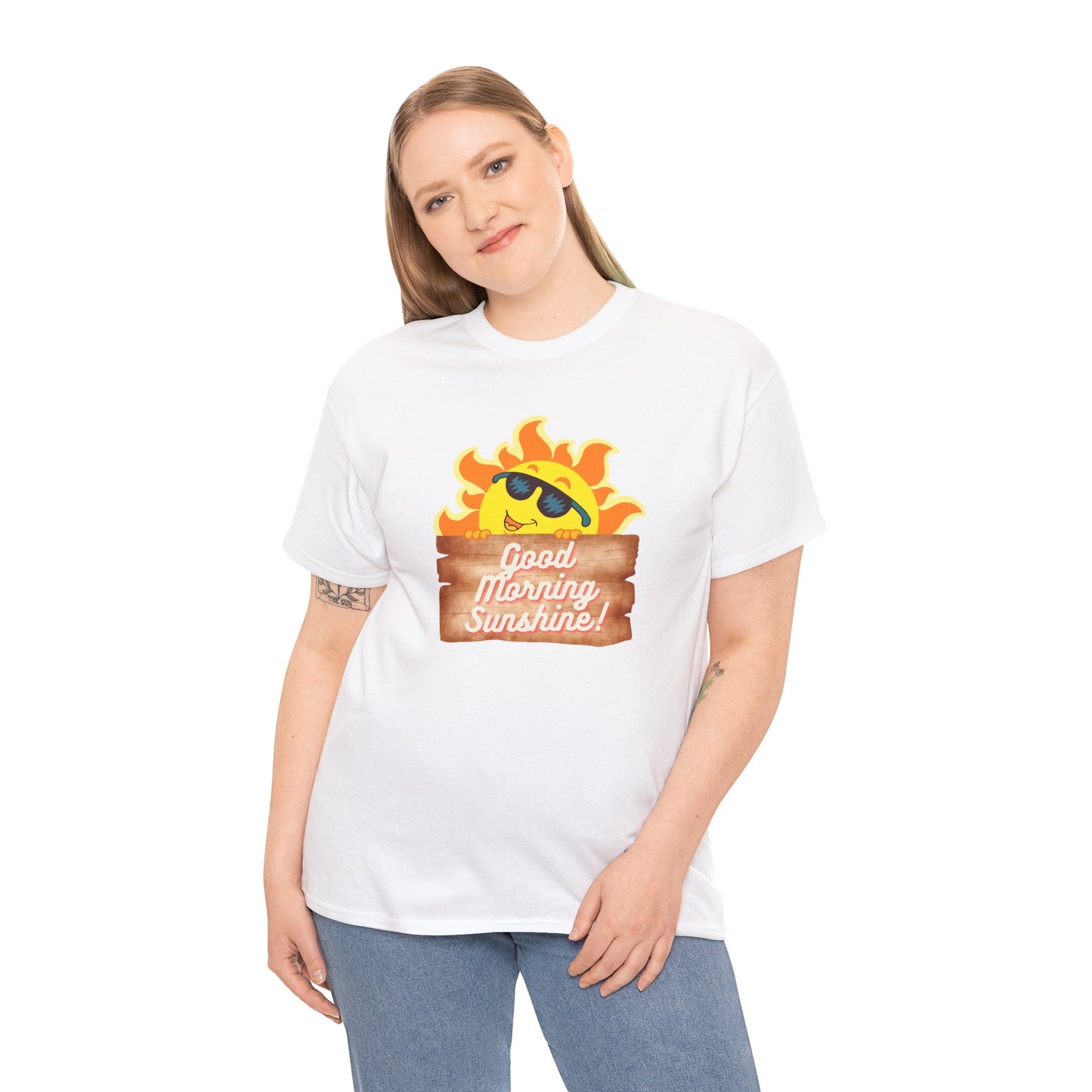 Sunshine Unisex Tee - Good Morning Graphic Design