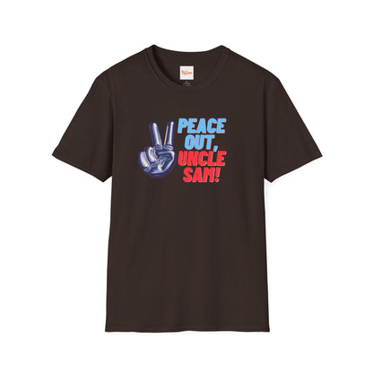 Peace Out Uncle Sam T-Shirt