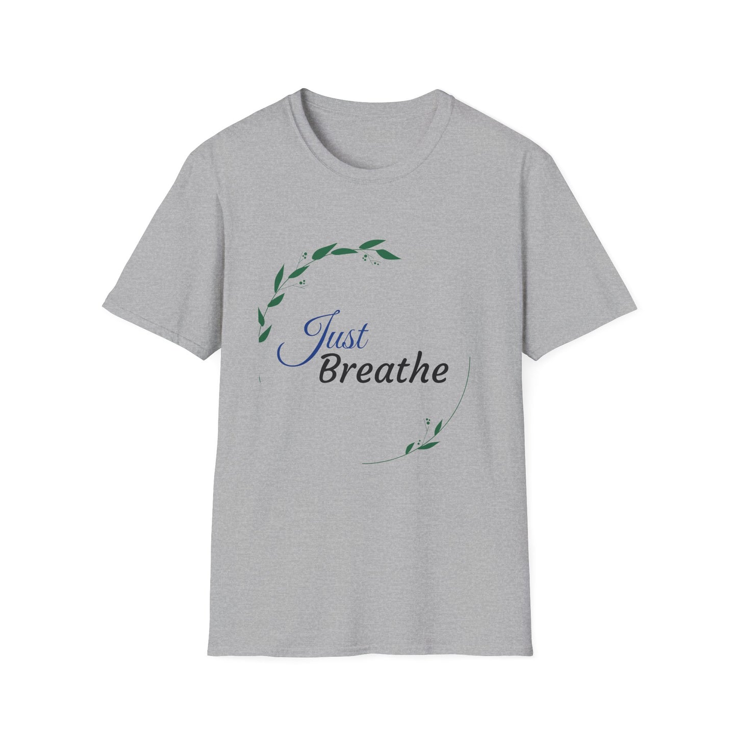 Floral Frame Unisex T-Shirt - Just Breathe Design