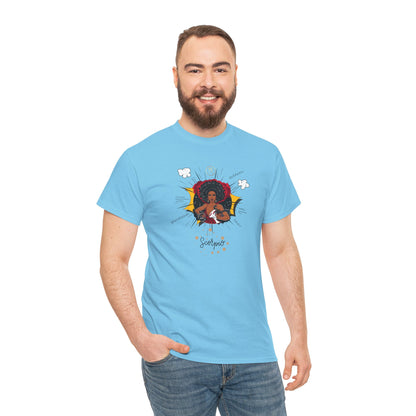 Scorpio Black Woman Zodiac T-Shirt — Scorpio Traits Graphic Tee
