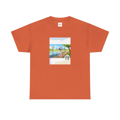 Graphic Tee It's Gonna Be OK Couple Walking Park