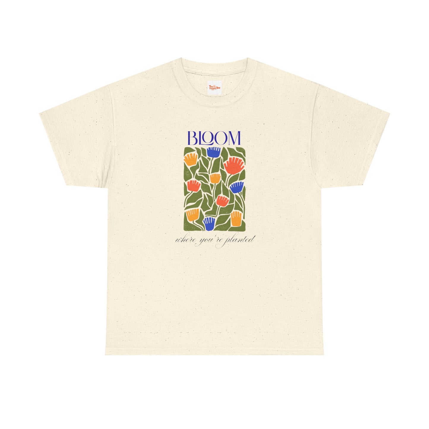 Floral Tee - Bloom Where You're Planted