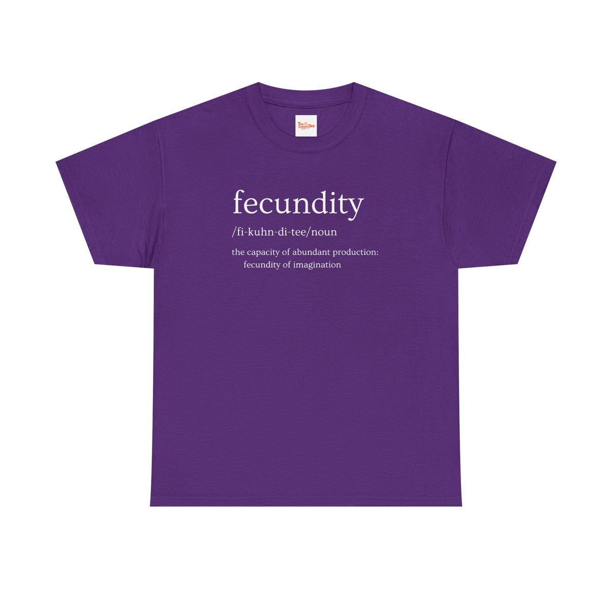 Fecundity Definition T-Shirt — Botanical Growth Graphic Tee