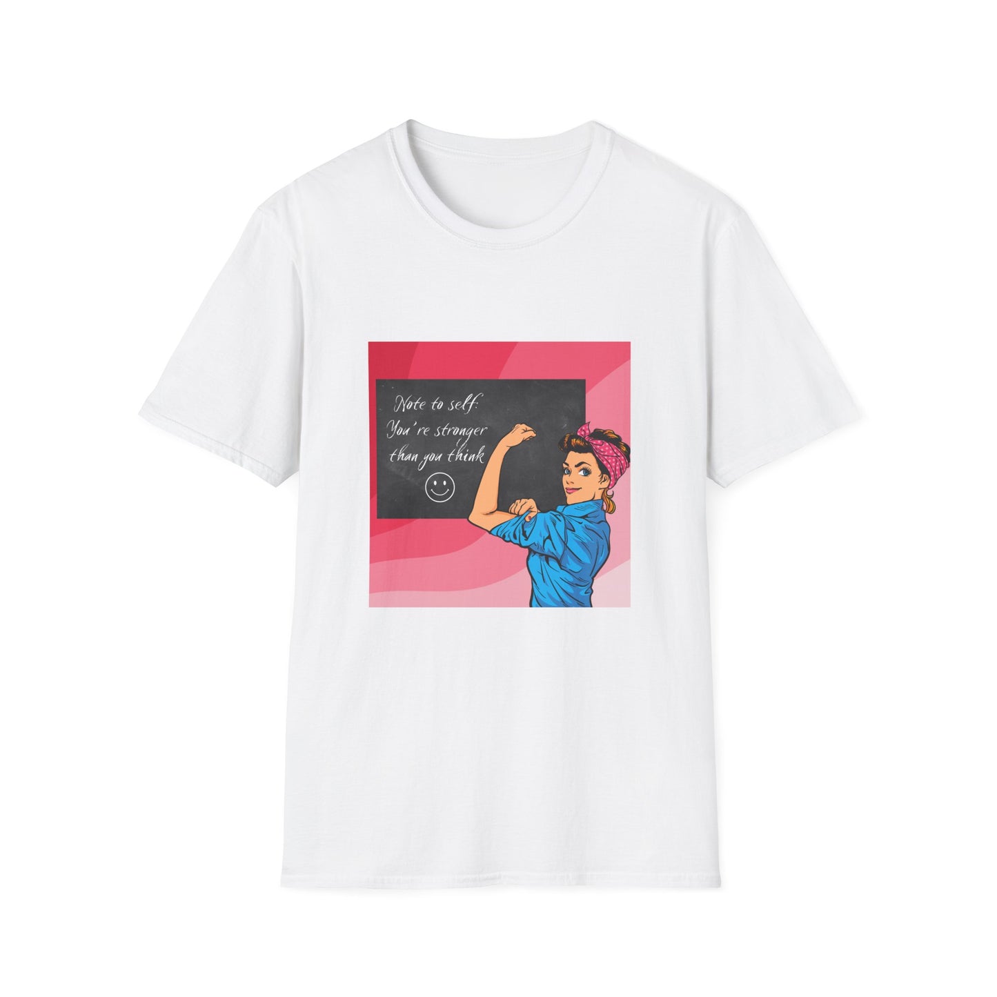 Strong Woman Graphic Unisex Softstyle T-Shirt