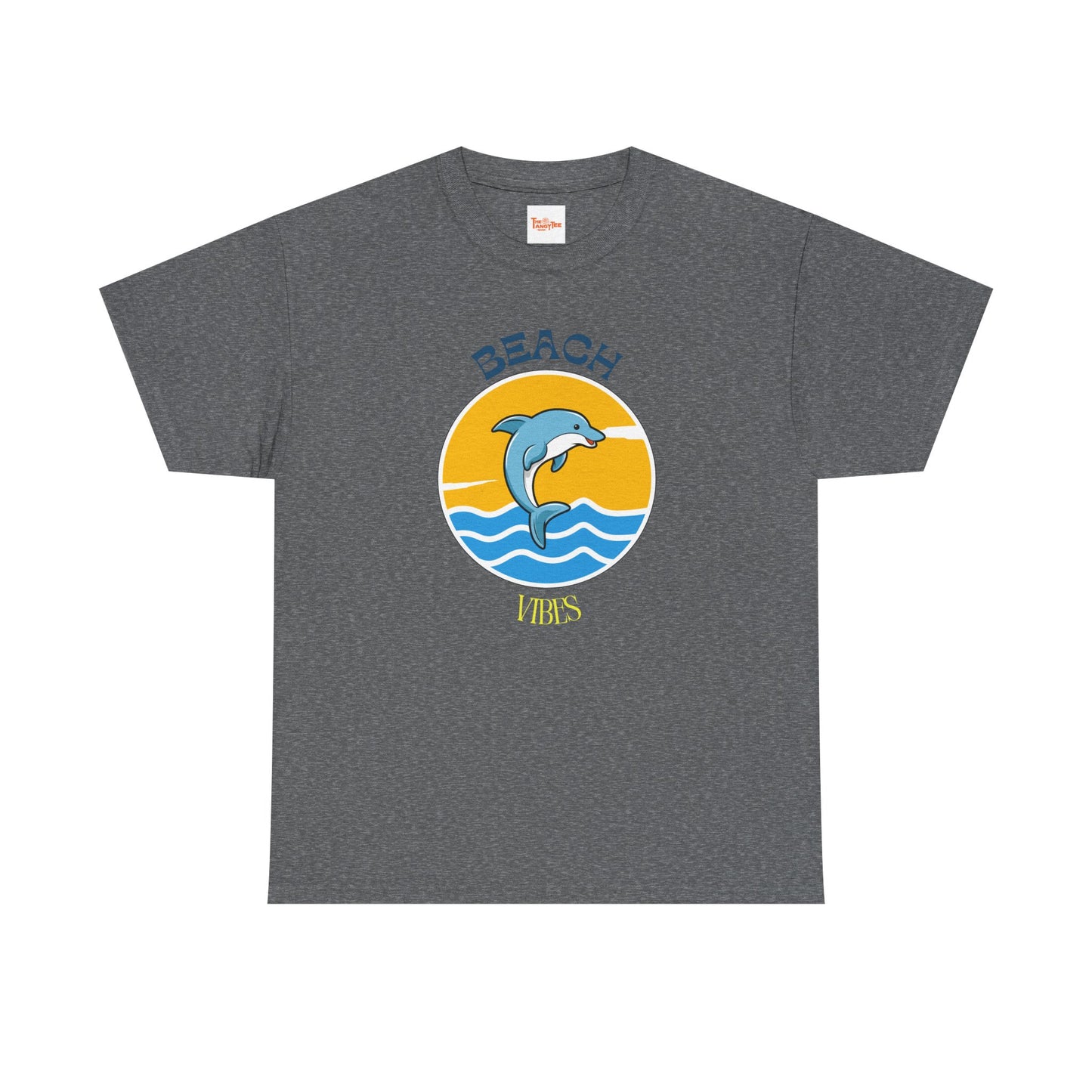 Beach Vibes Dolphin T-Shirt — Sunny Ocean Graphic Tee