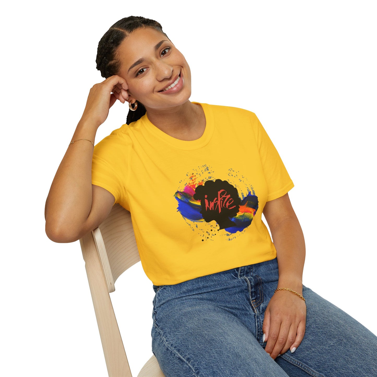 Inspire Black Woman Silhouette T-Shirt