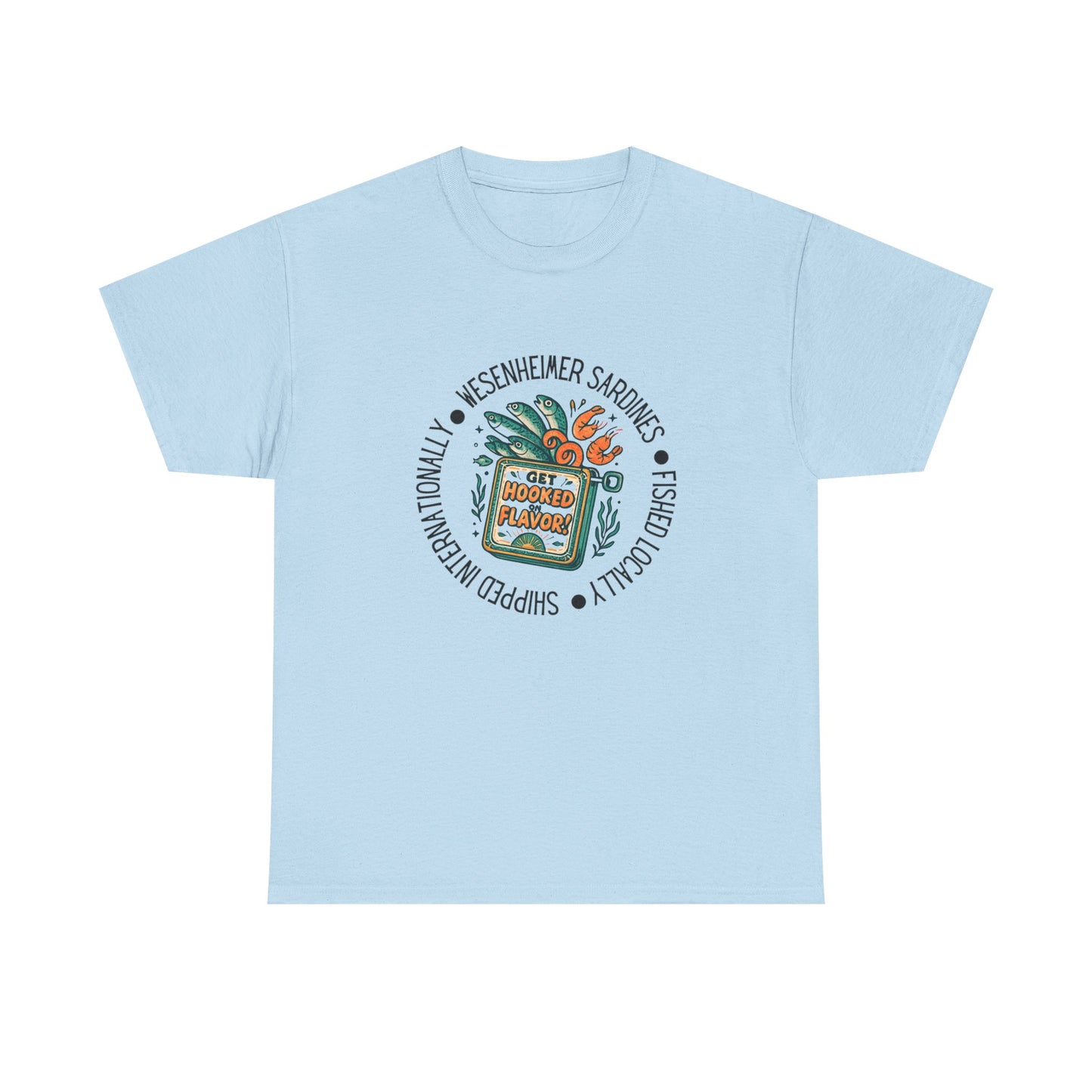 Nostalgic Sardine Ad Graphic Top
