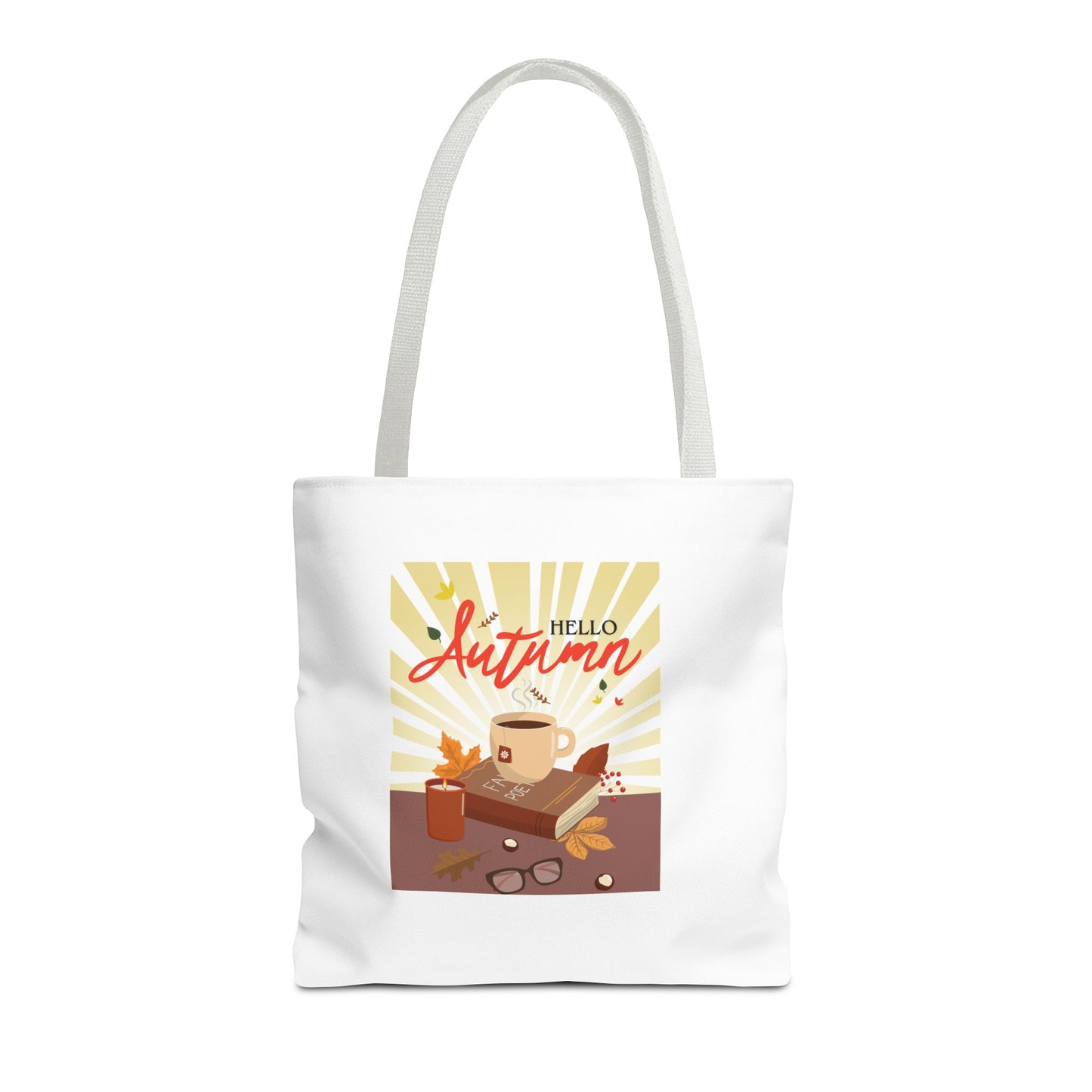 Autumn Book Tote Bag