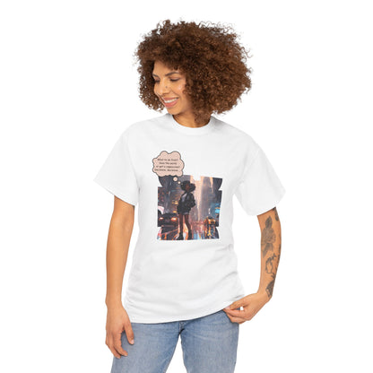 Anime Girl Save the World Tee