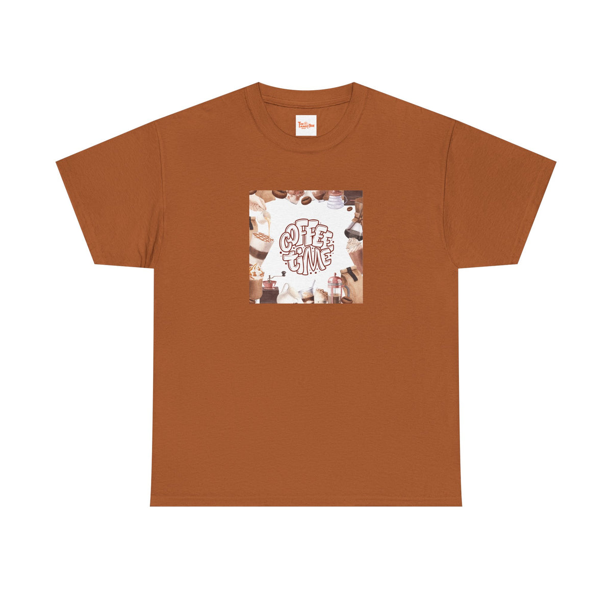Coffee Time T-Shirt — Graphic Coffee Cups Tee