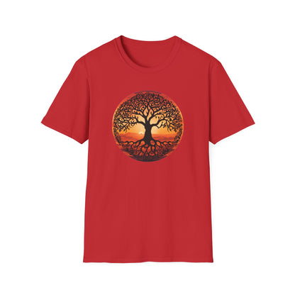 Sunset Tree of Life T-Shirt