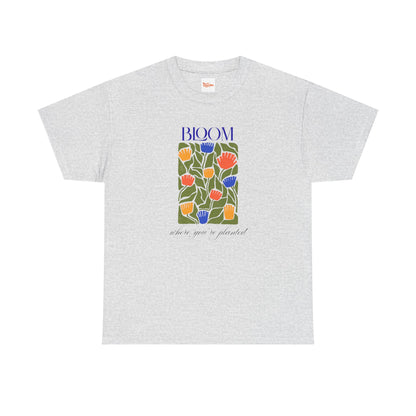 Floral Tee - Bloom Where You're Planted