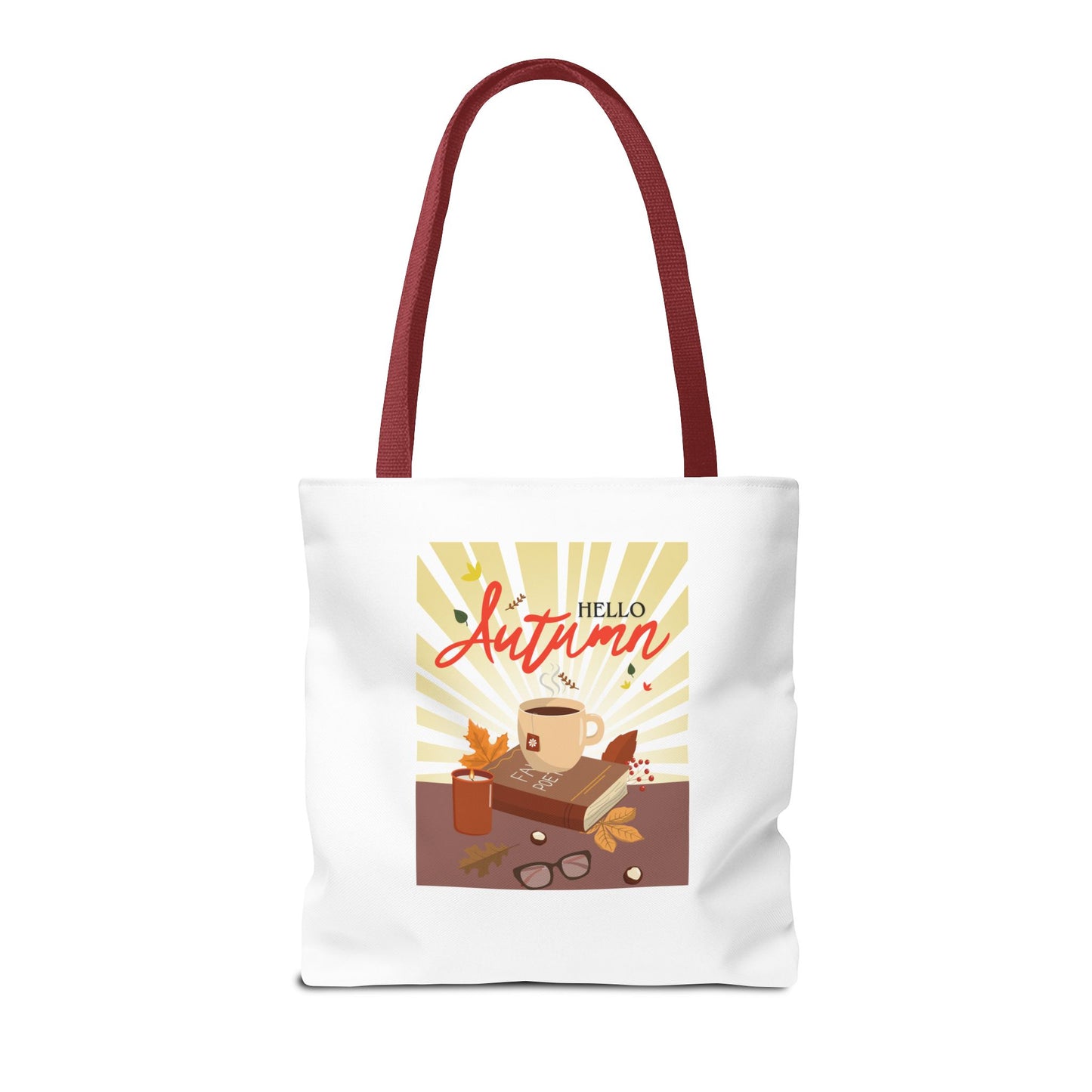 Autumn Book Tote Bag