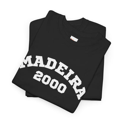 T-Shirt - Madeira 2000 Unisex Heavy Cotton Tee, Portuguese Travel